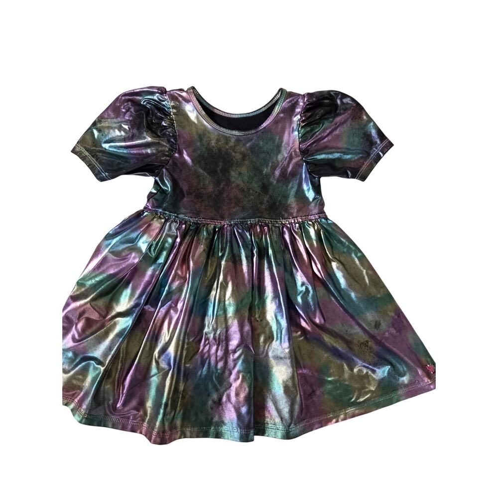 Pink Chicken Rainbow Laurie Lame Dress
